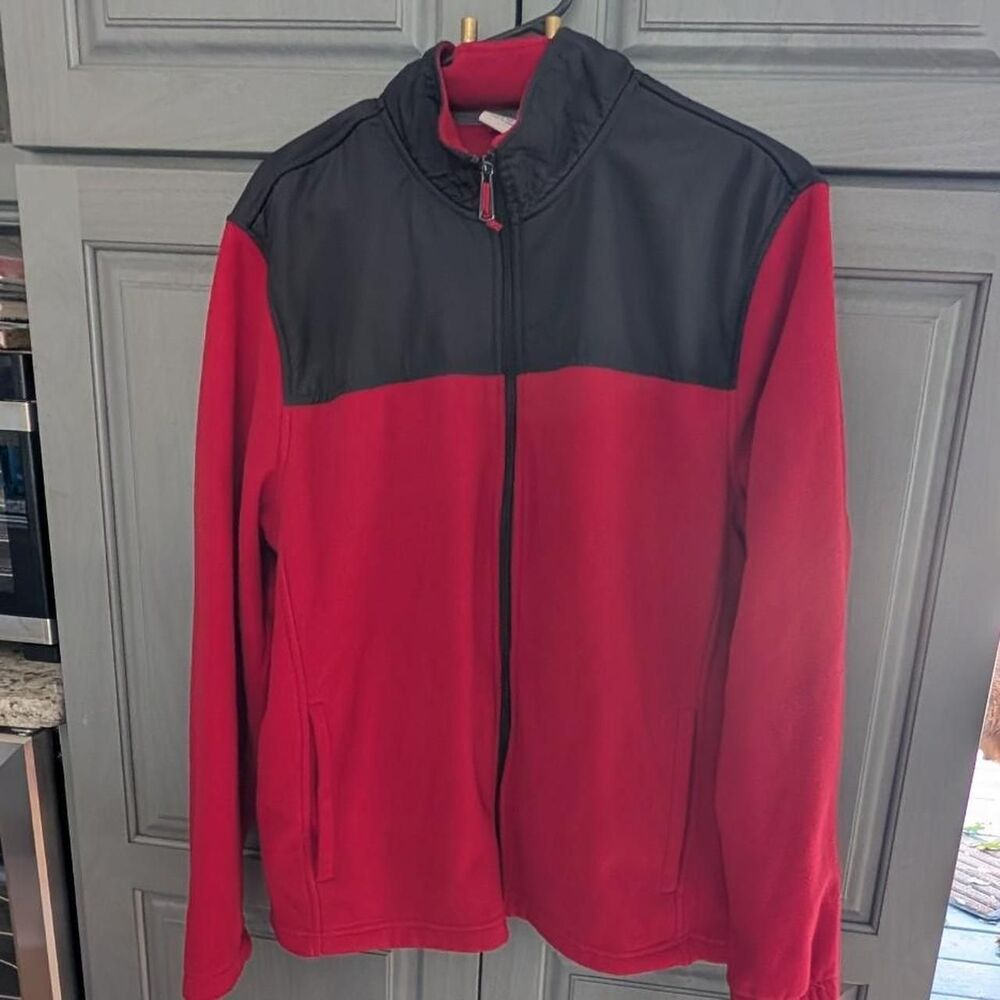 Starter Men's Red and Black Jacket